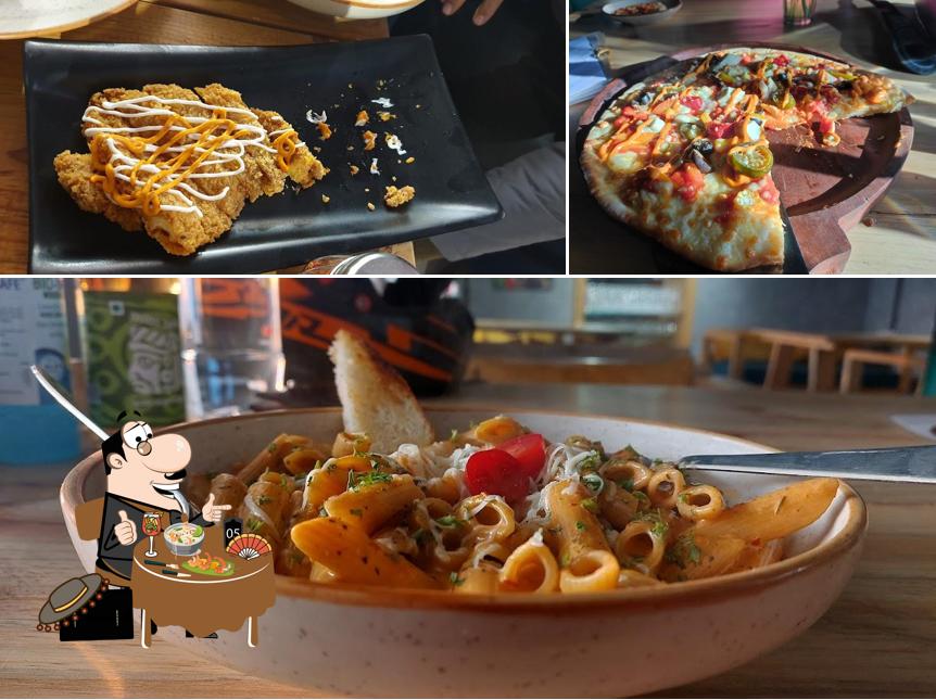 Food at Cliff'd Cafe