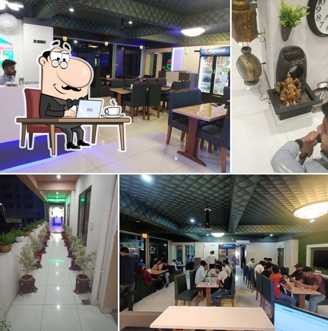 The interior of The Food Garden