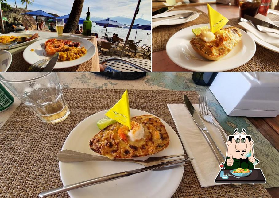 Platos en Restaurante Viana