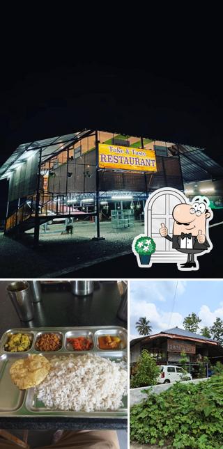 Enjoy the view at the outside area of Take & Taste