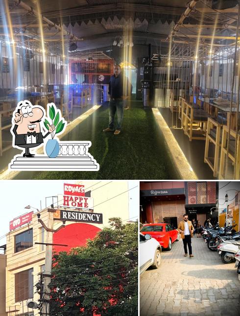 The exterior of Hotel Royal's - Best Restaurant Best Banquet In NIT Faridabad