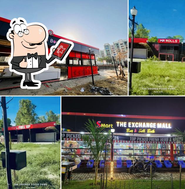 The exterior of 360° Food Park