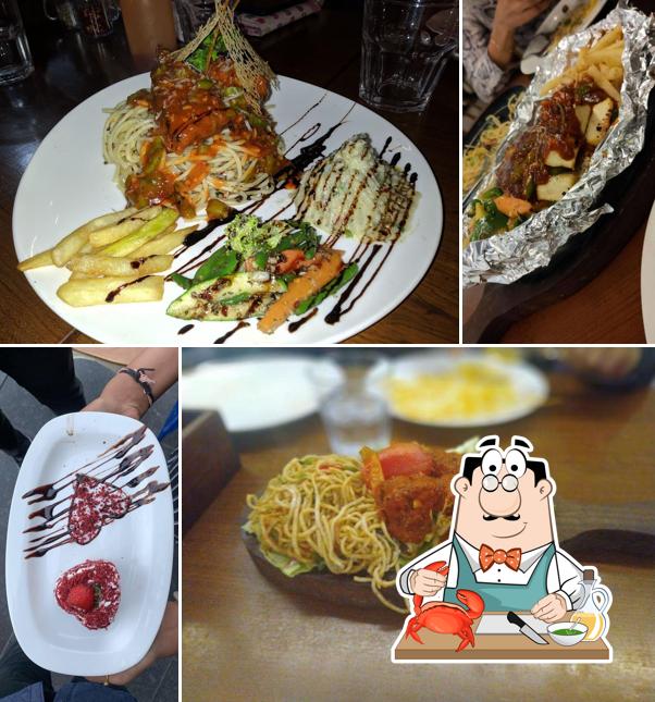 Get seafood at Parosa