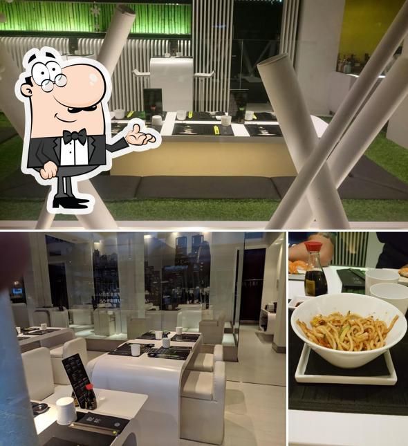 Gli interni di Zushi Trento