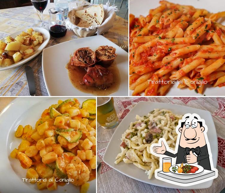 Platti al Ristorante Al Coniglio