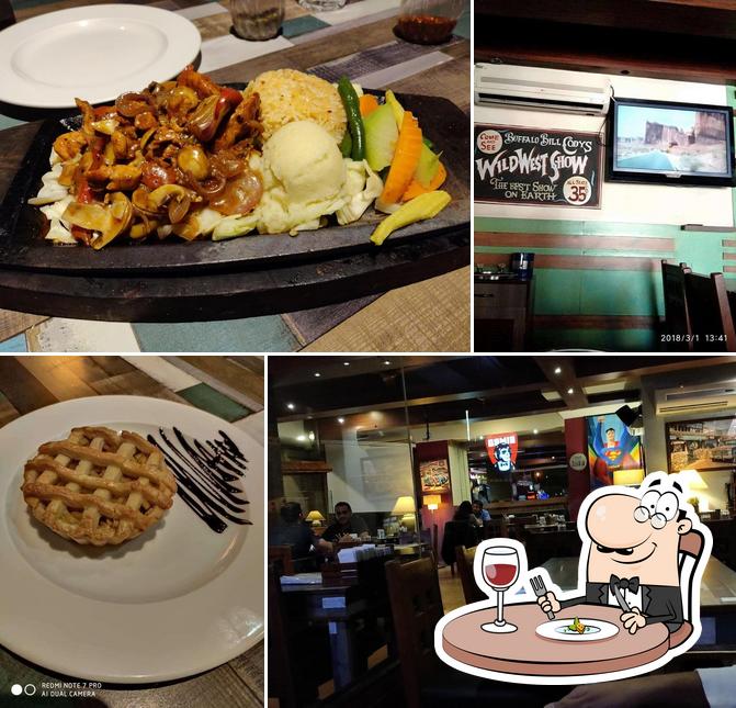 Food at The Grill House - Steaks & Sizzlers