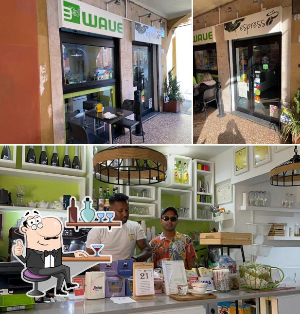 Gli interni di 3rd Wave Espresso