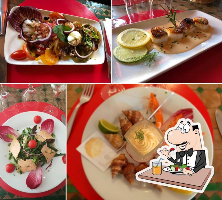 Nourriture à Auberge Des Chiens Rouges