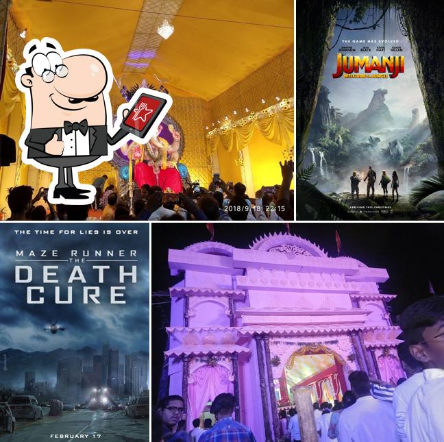 Check out how MANEK TALKIES looks outside