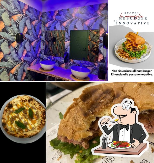 Panino con maiale stirato al Meburger Innovative