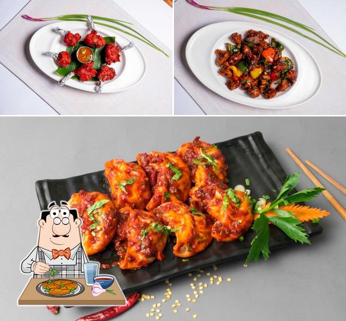 Chicken wings at Ningbo Noodles