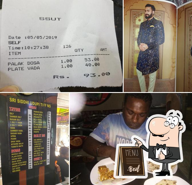 Look at this photo of Sri Siddi Udippi Tiffins