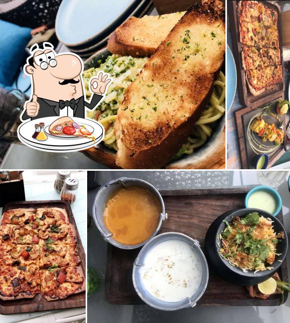 At The Safehouse, you can enjoy pizza