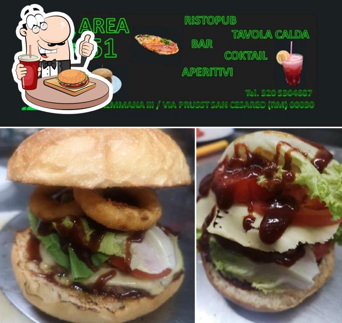 Concediti un bell'hamburger a AREA51