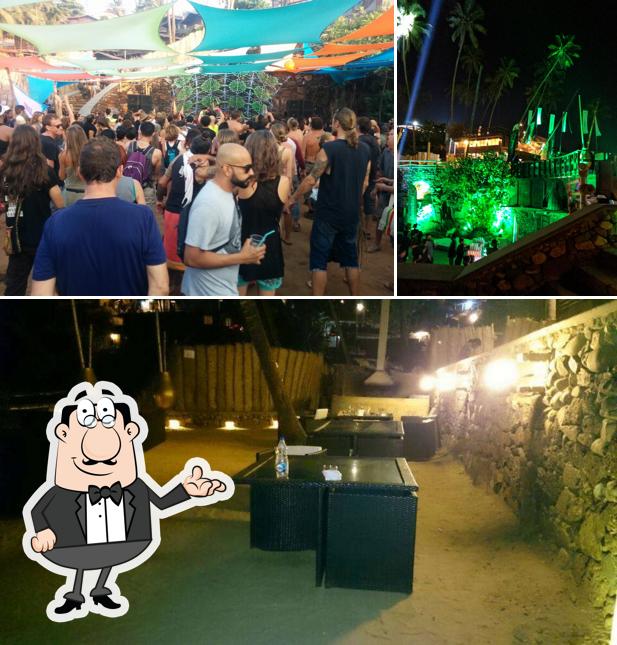 The interior of Glory Goa