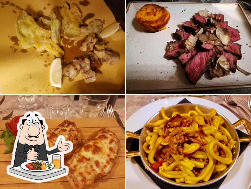 Platti al Osteria Le Sorelline