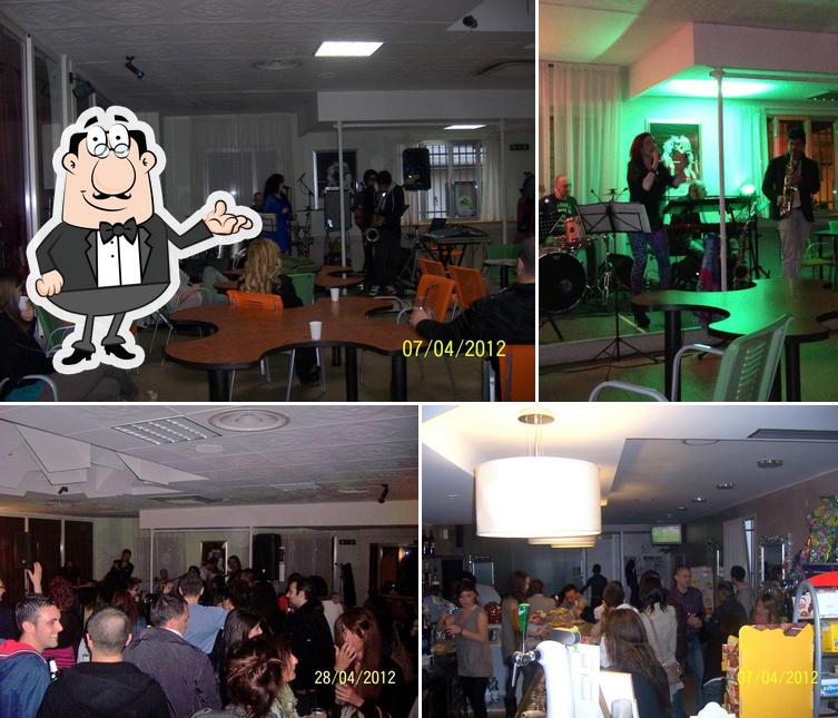 Gli interni di Circolo Arci