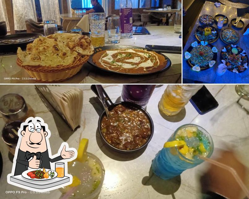 Food at The Seventh Sense Restaurant & Bar