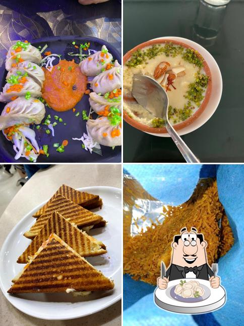 Dumplings at Rainbow Cafe and Restro