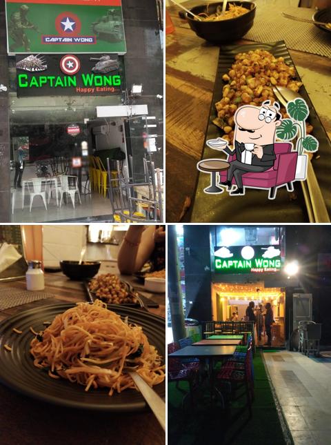 The interior of Captain Wong