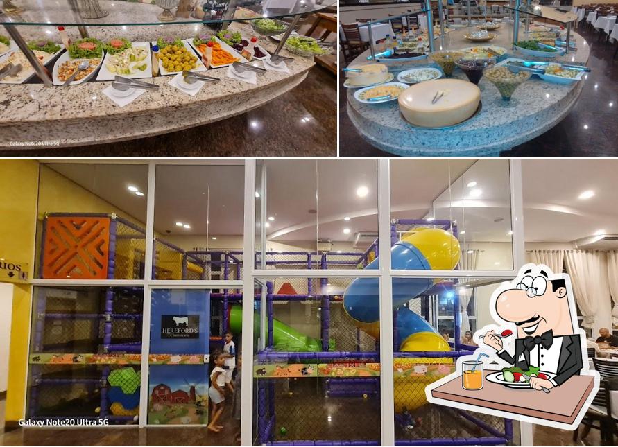 Platos en Hereford's Churrascaria