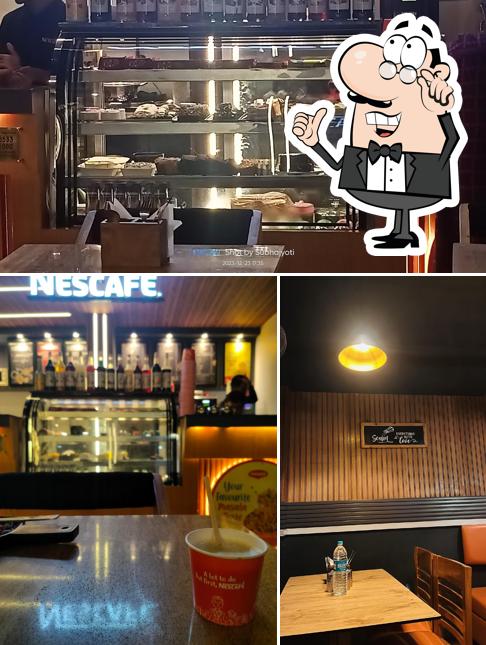 The interior of Nescafe