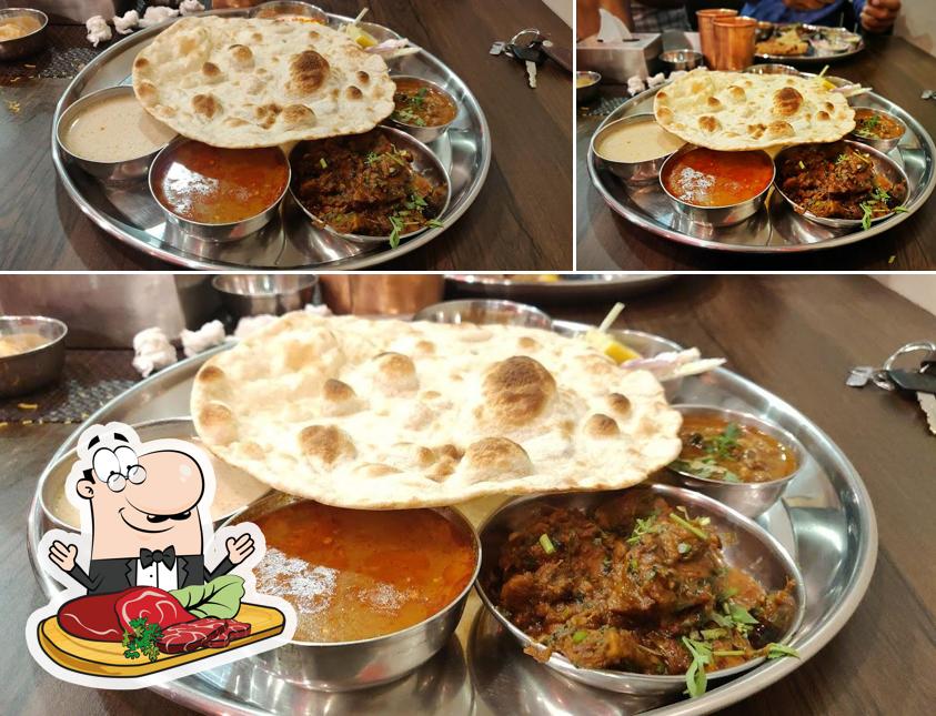 Try out meat meals at Hotel samudra family resto