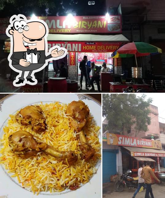 Here's a picture of Simla Biryani