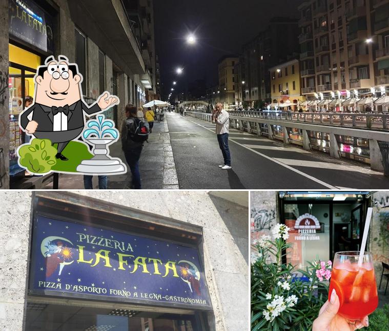 La foto della esterno e bevanda di Il Principe Pizzeria Rosticceria