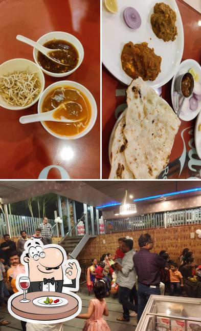 The picture of food and interior at Royal Pure Veg