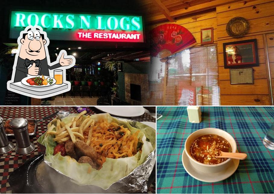 Food at ROCKS N LOGS