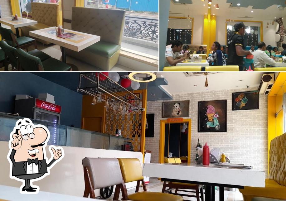 The interior of Temptations Vijayawada