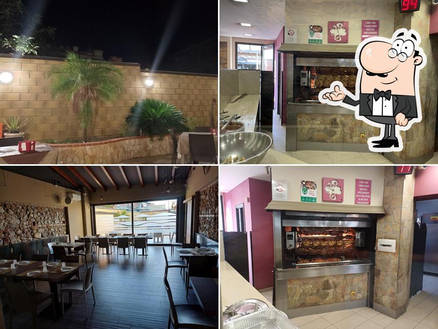 Gli interni di Al girarrosto