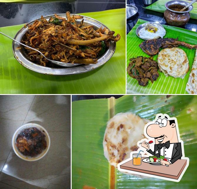 Food at Courtallam Border Rahamath Kadai