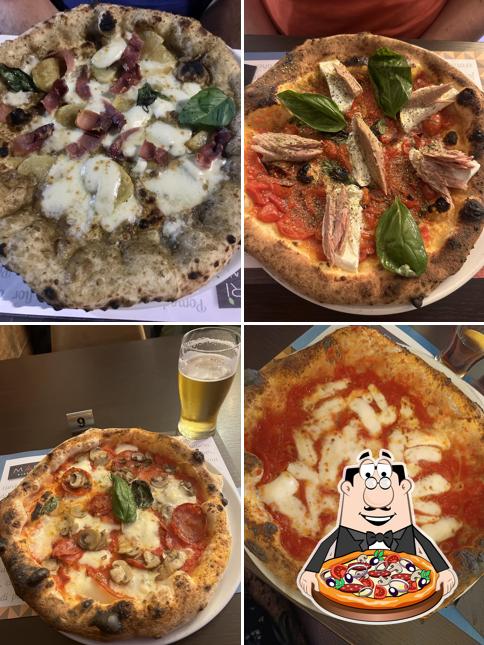 A Pizzeria Margherì Bologna, puoi ordinare una bella pizza