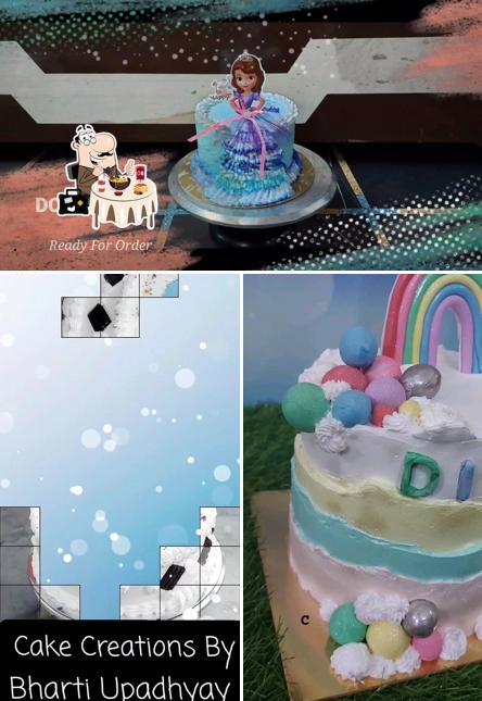 Among different things one can find food and exterior at CAKE CREATIONS BY BHARTI UPADHYAY