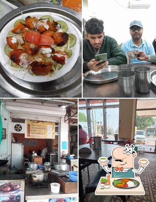Desi Zaika Dhaba is distinguished by food and interior