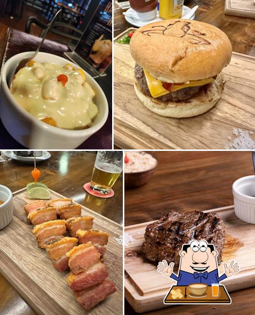 Sopa de moluscos em KF Steakhouse