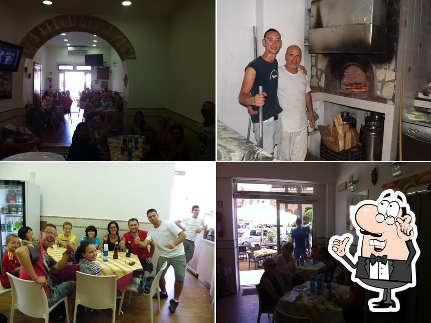 Gli interni di Pizzeria Panineria Campanella