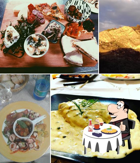 Piatto di formaggi al Pizzeria Ristorante La Pineta