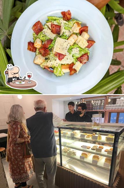 Food at Brown's Cafe