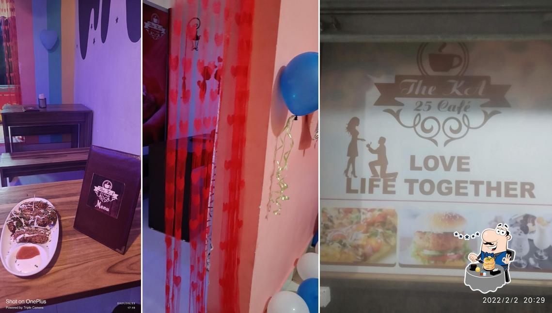 Food at The ka25 cafe