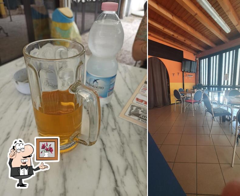 Gli interni di Bar giada