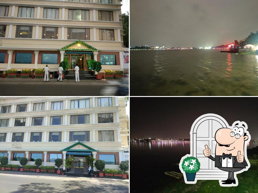 Enjoy the view at the outside area of Ranjit Restaurant