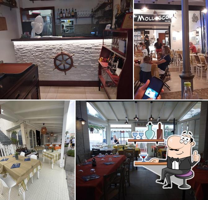 Gli interni di Il Mollusco