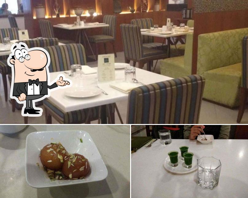 The picture of Amaira’s interior and food