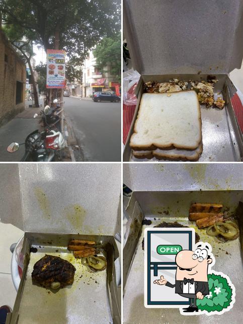 The exterior of BONG-EATS - Best cafe in Lake market