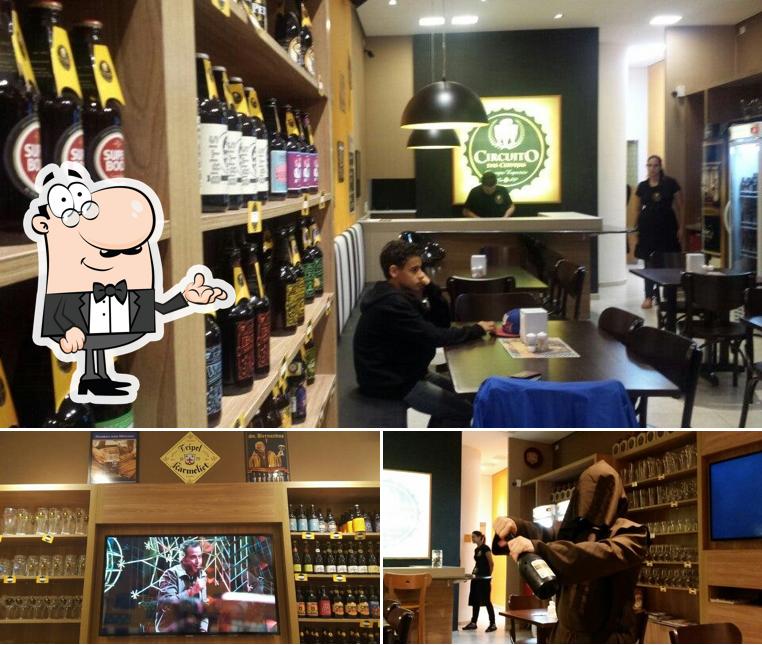 O interior do Circuito das Cervejas