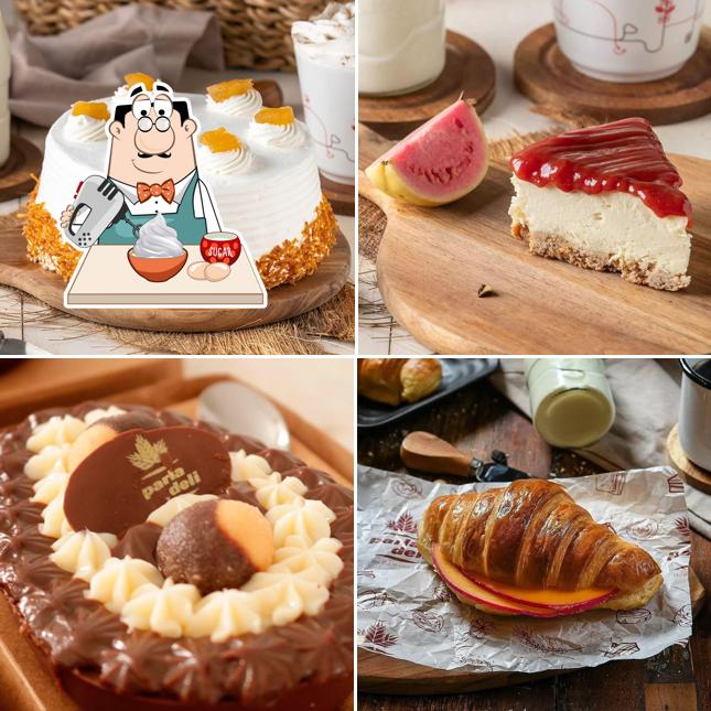 Desfrute de uma das sobremesas