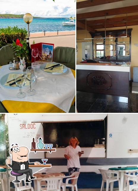 Gli interni di Bistro Marko